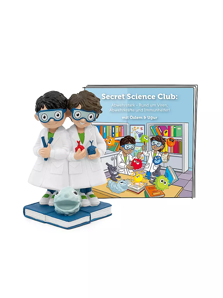 TONIES Hörfigur - Secret Science Club: Abwehrstark - Rund um Viren, Abwehrkräfte und Immunhelfer! mit Özlem & Ugur keine Farbe