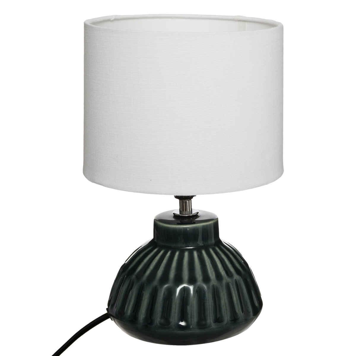 LAMPE PATY VERT CEDRE H.28CM