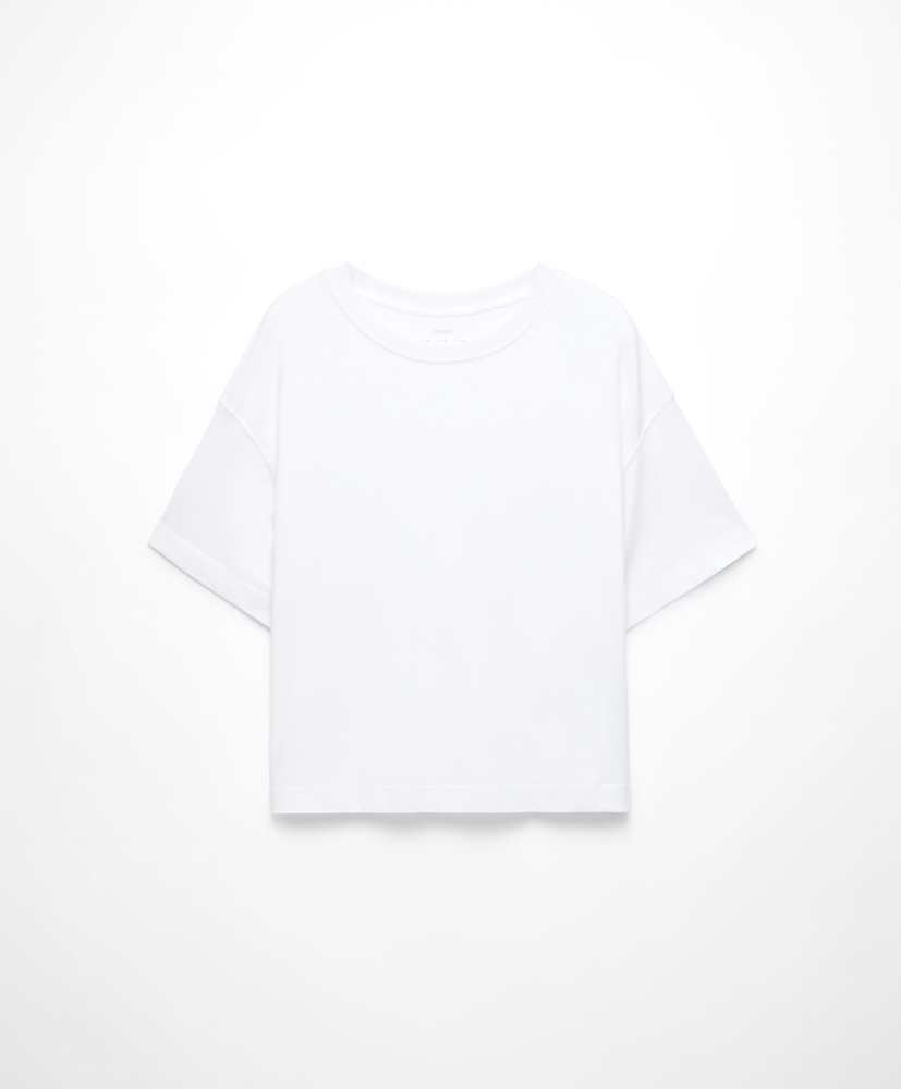 camiseta de algodão de manga curta