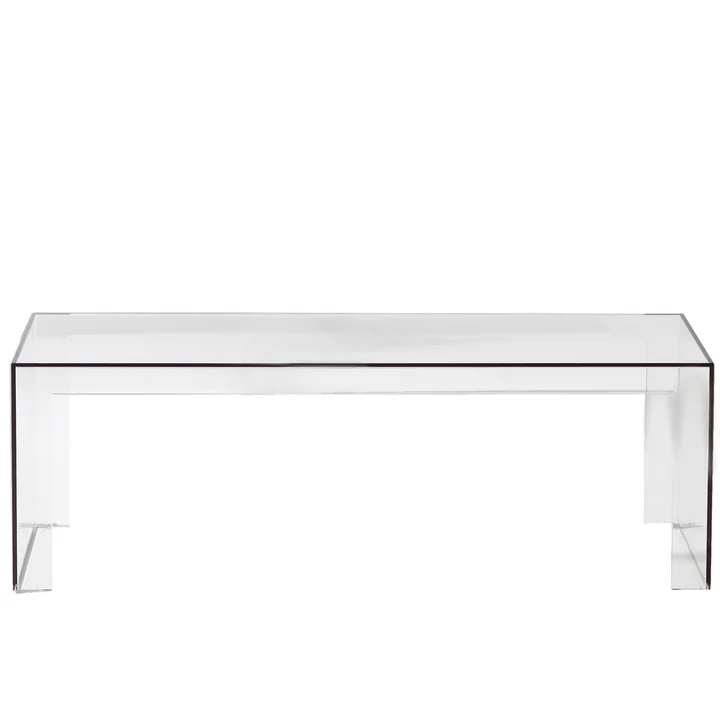 Kartell - Invisible Side Beistelltisch 120 x 40 x 40 cm, glasklar