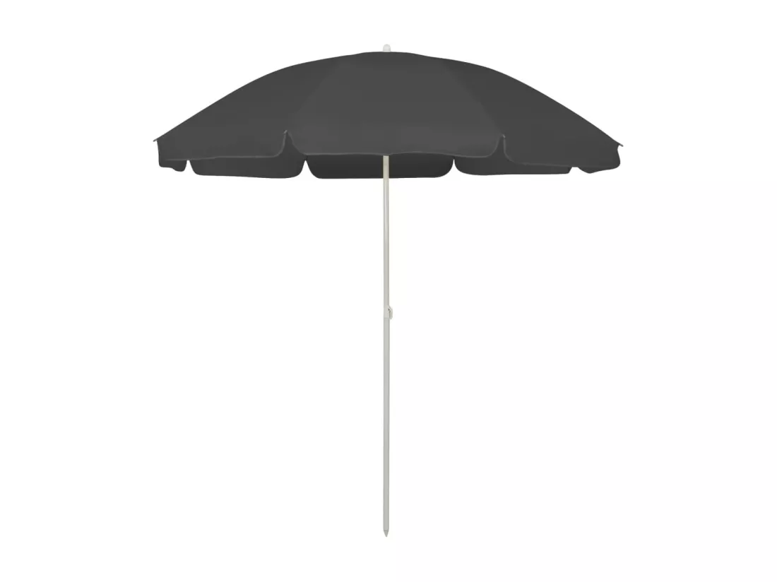 Parasol de plage Anthracite 240 cm