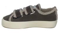 Shearling Low Velcro 35202 grå Grå