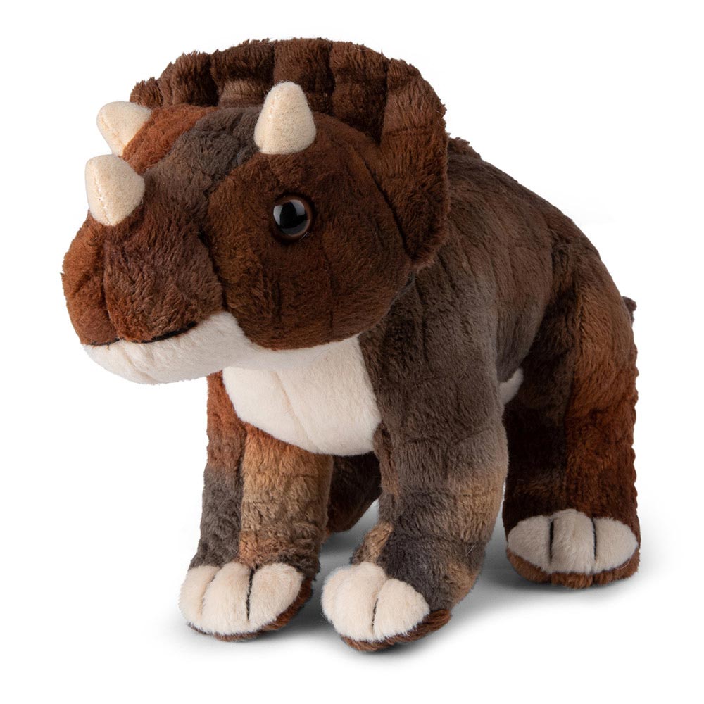 WWF - Plüschtier - Triceratops (15cm) lebensecht Kuscheltier Stofftier Plüschfigur