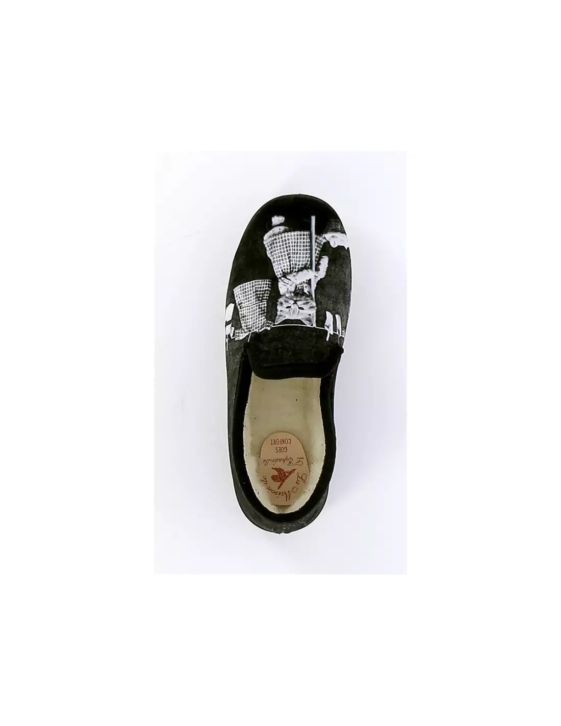 LA MAISON DE L ESPADRILLE 7666 - Pantoufles & chaussons Noir
