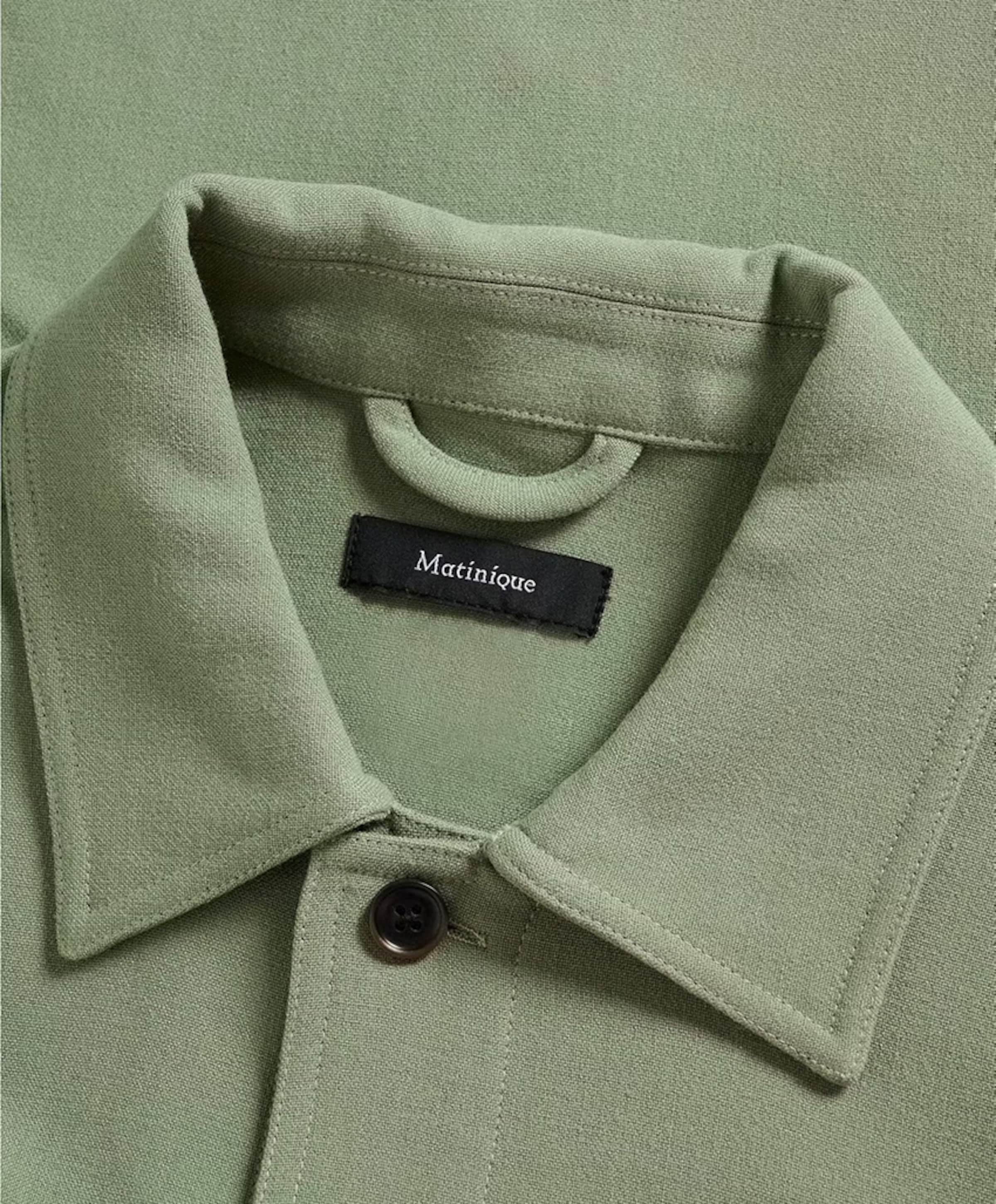 Matinique Heren overshirt groen