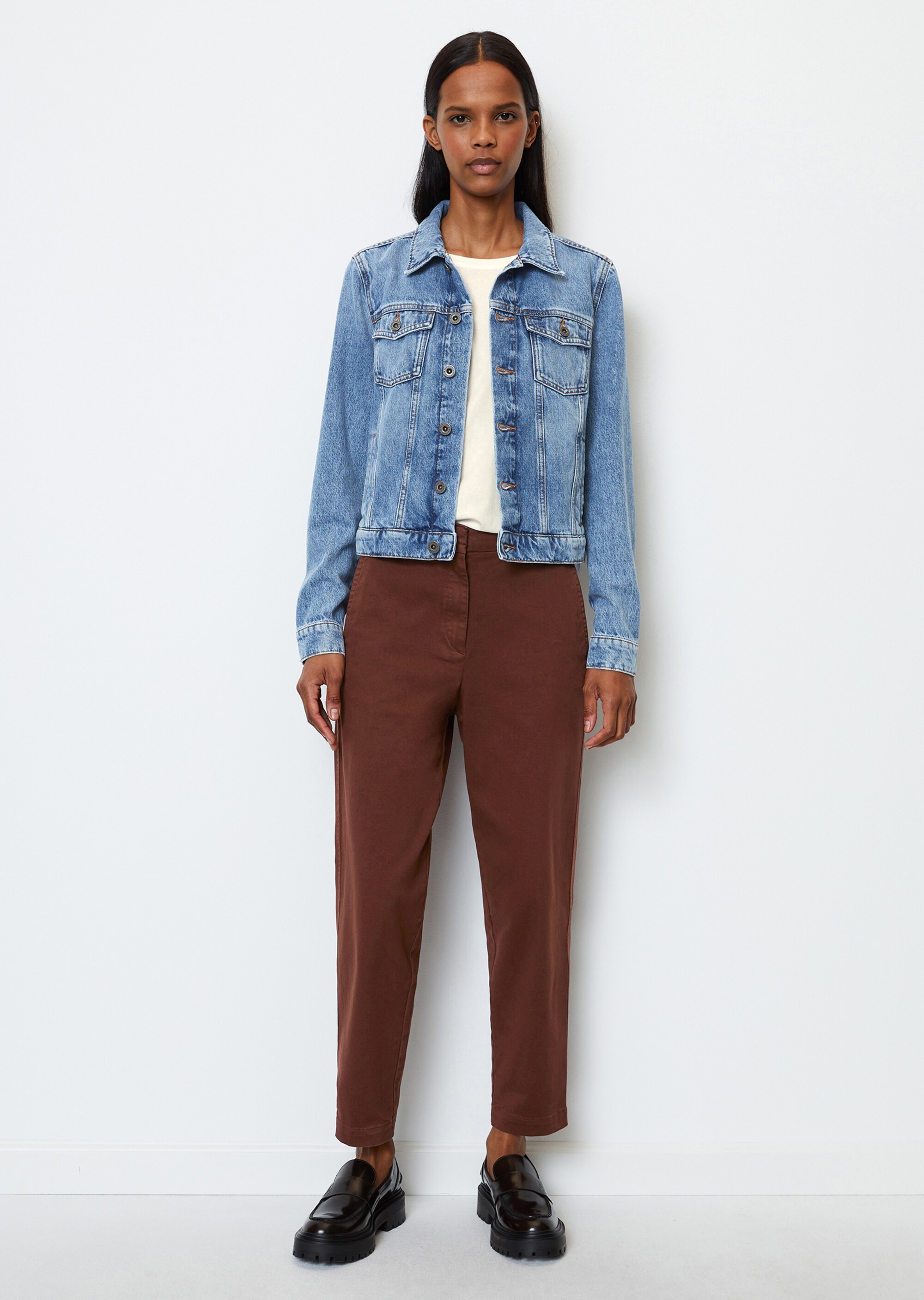 Klassische Jeansjacke regularaus Organic Cotton