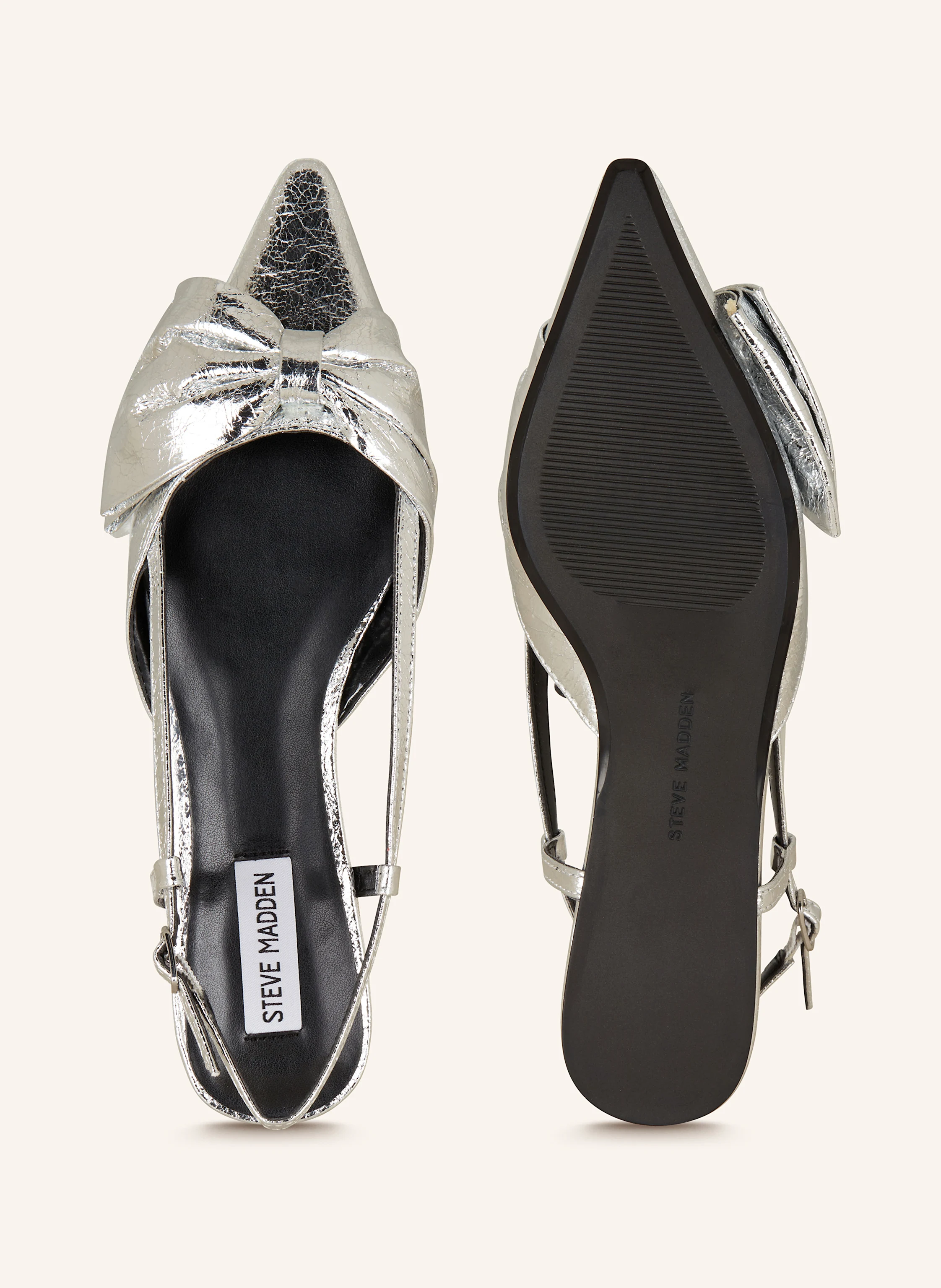 STEVE MADDEN Slingballerinas DAZZLED