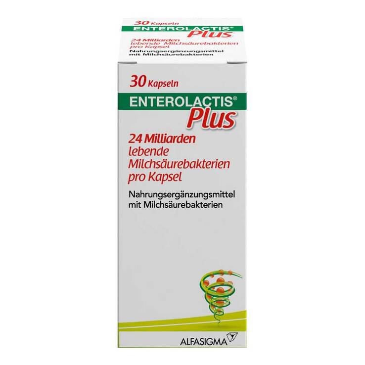 Enterolactis Plus Kapseln, 30 St