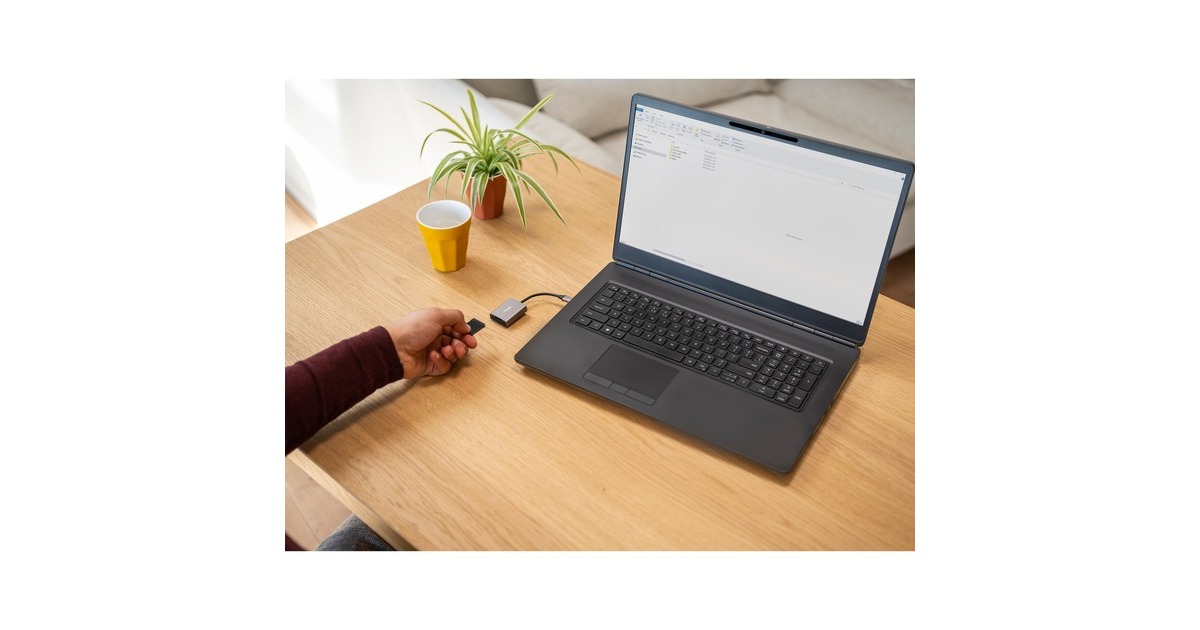 TrustDalyx Snelle USB-kaartlezer van aluminium  (Aluminium)