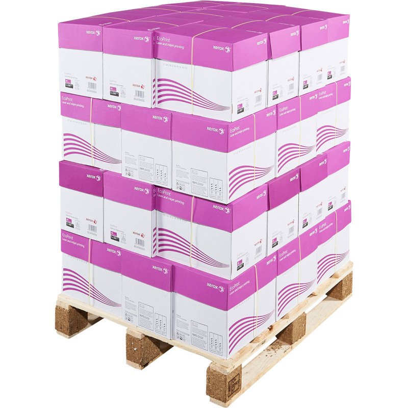 Papier A4 blanc 75 g Xerox Ecoprint - Ramette de 500 feuilles - vendu à la palette