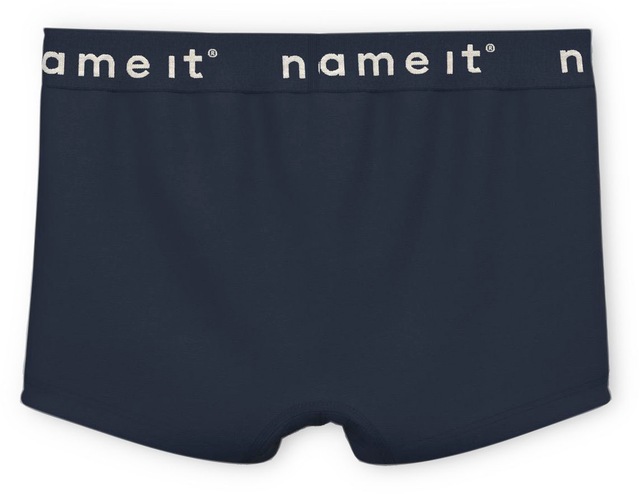 Name It Boxer »NKMBOXER für Jungen mit Stretchbund und bequemem Sitz«, 3 Stk. eng, Jersey, Logoschriftzug, angesetztes Bündchen