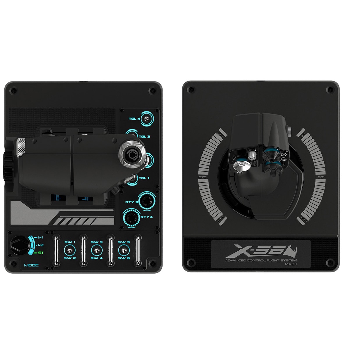 Logitech G Saitek X56 Rhino V2 flight control system