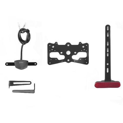 Support de plaque Rizoma FOX - Noir