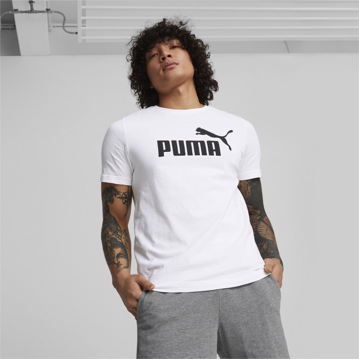PUMA  Essentials Logo Tee