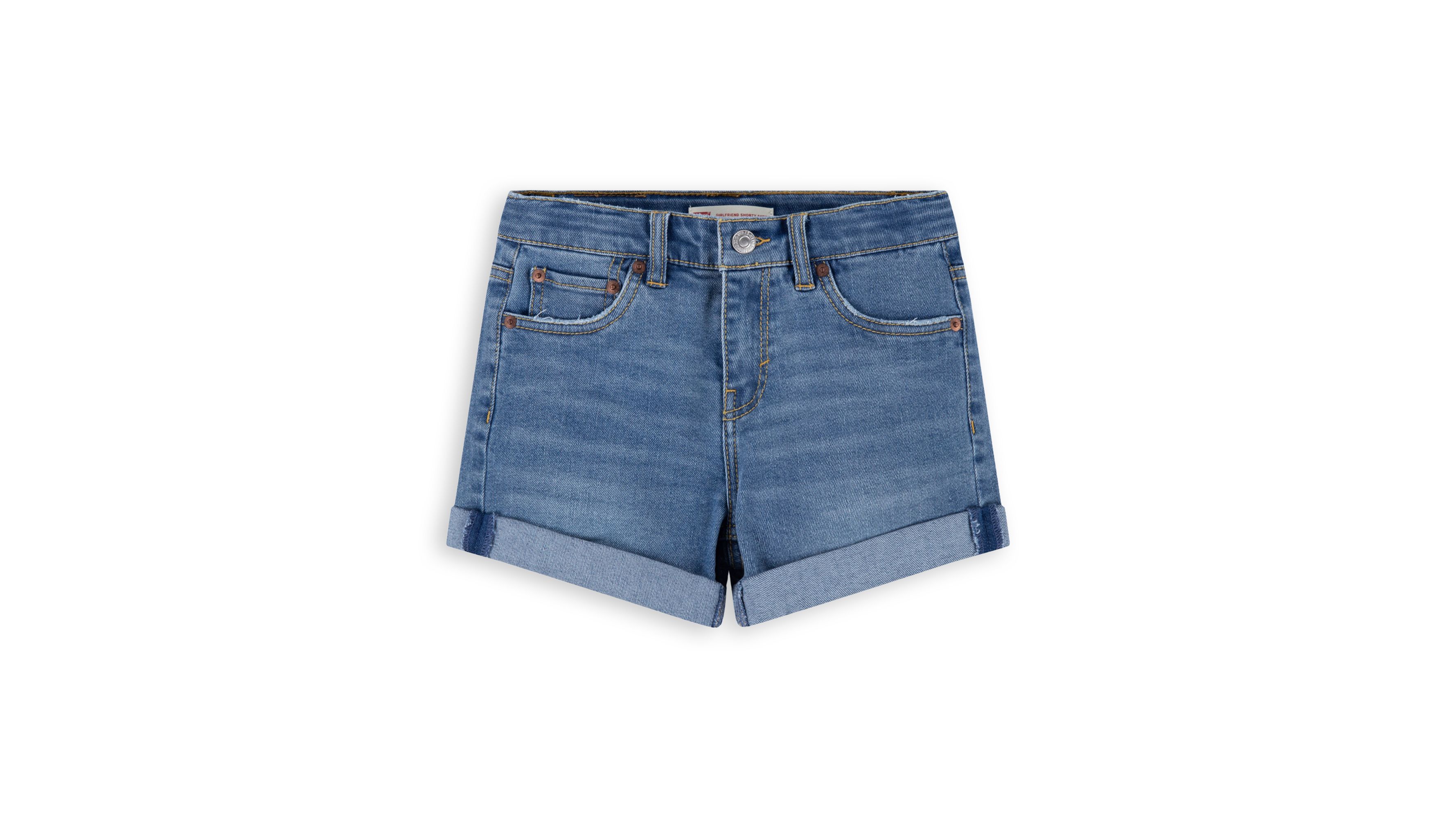 Short à revers Girlfriend - Keep The Change - Bleu