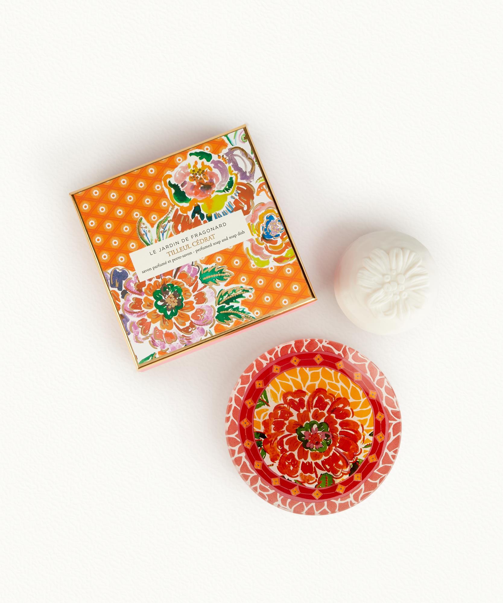Tilleul Cédrat  Savon & porte savon - 150 g