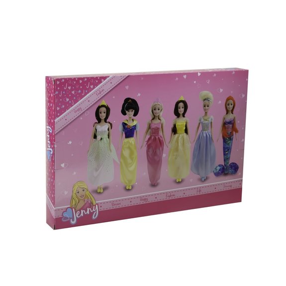 Coffret 6 princesses Jenny