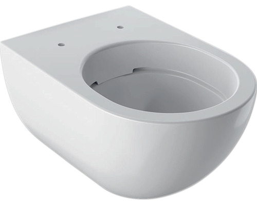 GEBERIT Acanto wandcloset, diepspoel, randloos, glanzend wit, KeraTect® speciaal glazuur, zonder toiletzitting, 500600018