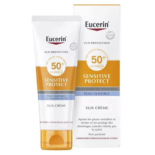Protetor Solar Facial Eucerin Sensitive Protect FPS 50+ 50ml