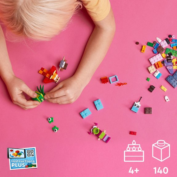 Monstres Créatifs LEGO CLASSIC 11017
