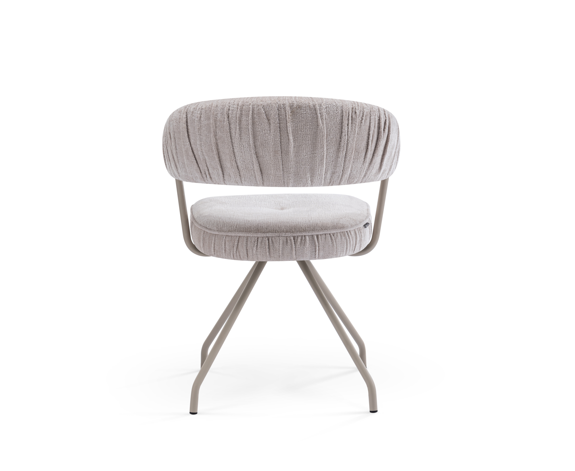 Donut armstoel beige aanbieding