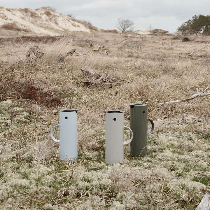 Stelton - Isolierkanne EM 77, 1 l, minty moss