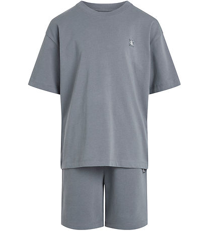 Calvin Klein Set - Shorts/T-Shirt - Grisaille Grey