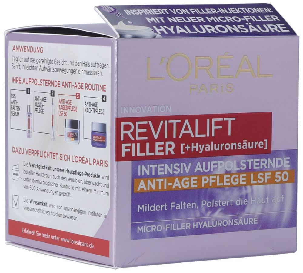 L'OREAL PARIS Oap Rvtl Filler Day SPF50 50 ml
