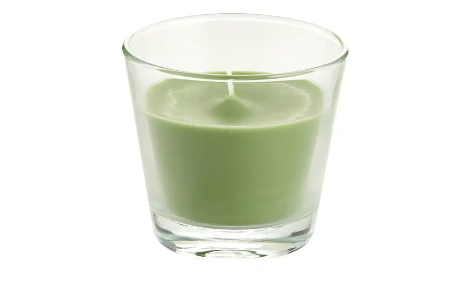 Kerze im Glas Apfel, 4er-Set