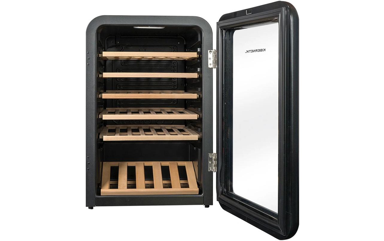 Weinkühlschrank WKH49S Rechts, Schwarz<br>Weinklimaschrank