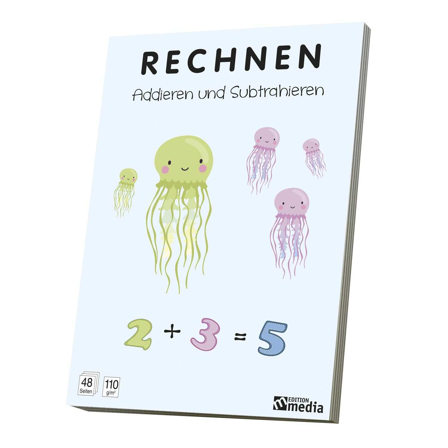Übungsbuch Schreiben oder Rechnen DIN A5 48 Seiten