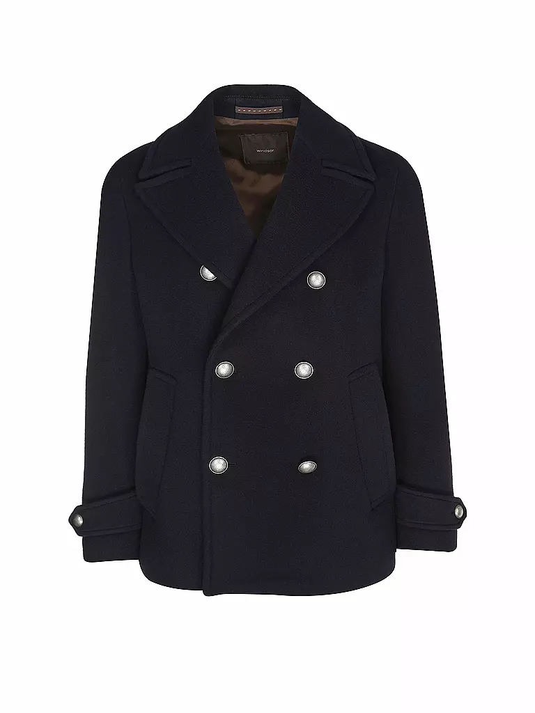 WINDSOR Wollmantel  dunkelblau