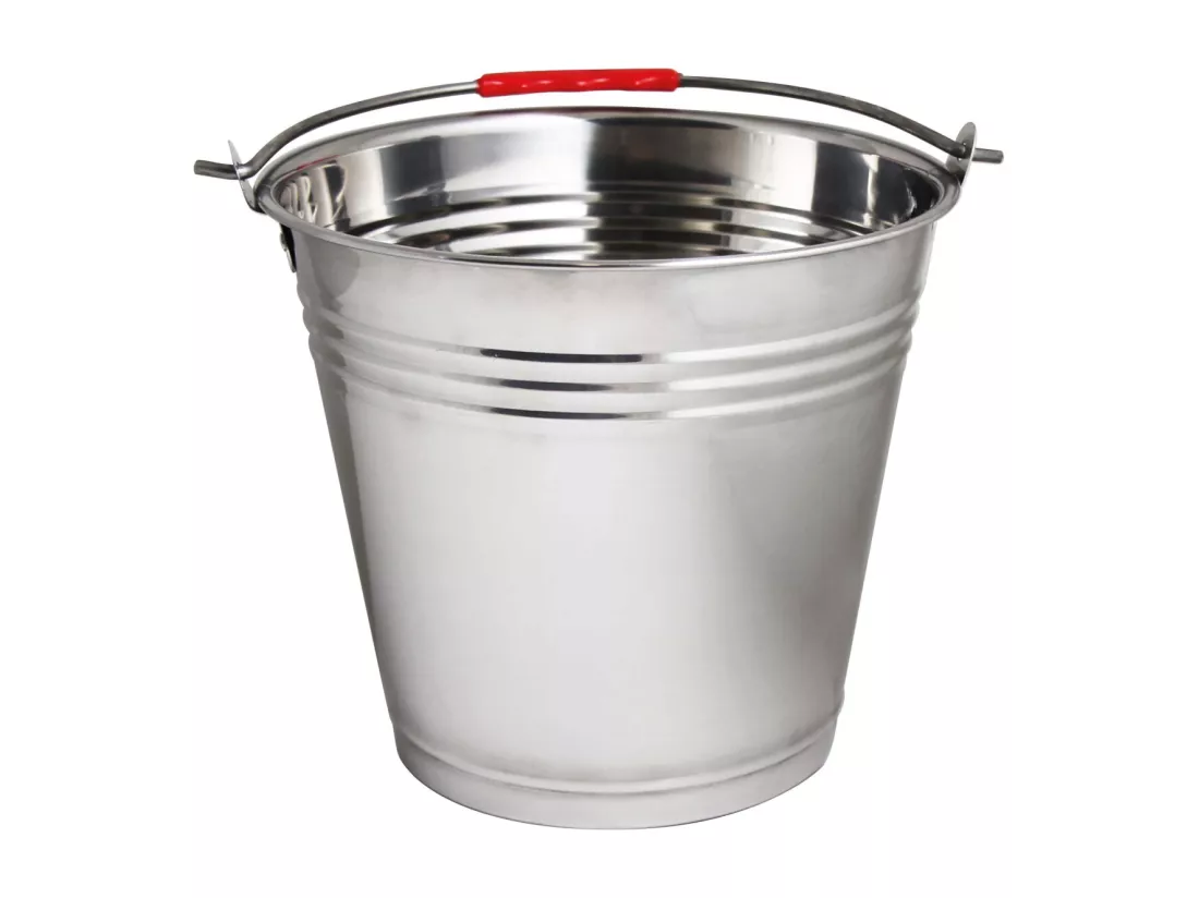 Seau en inox 11 litres