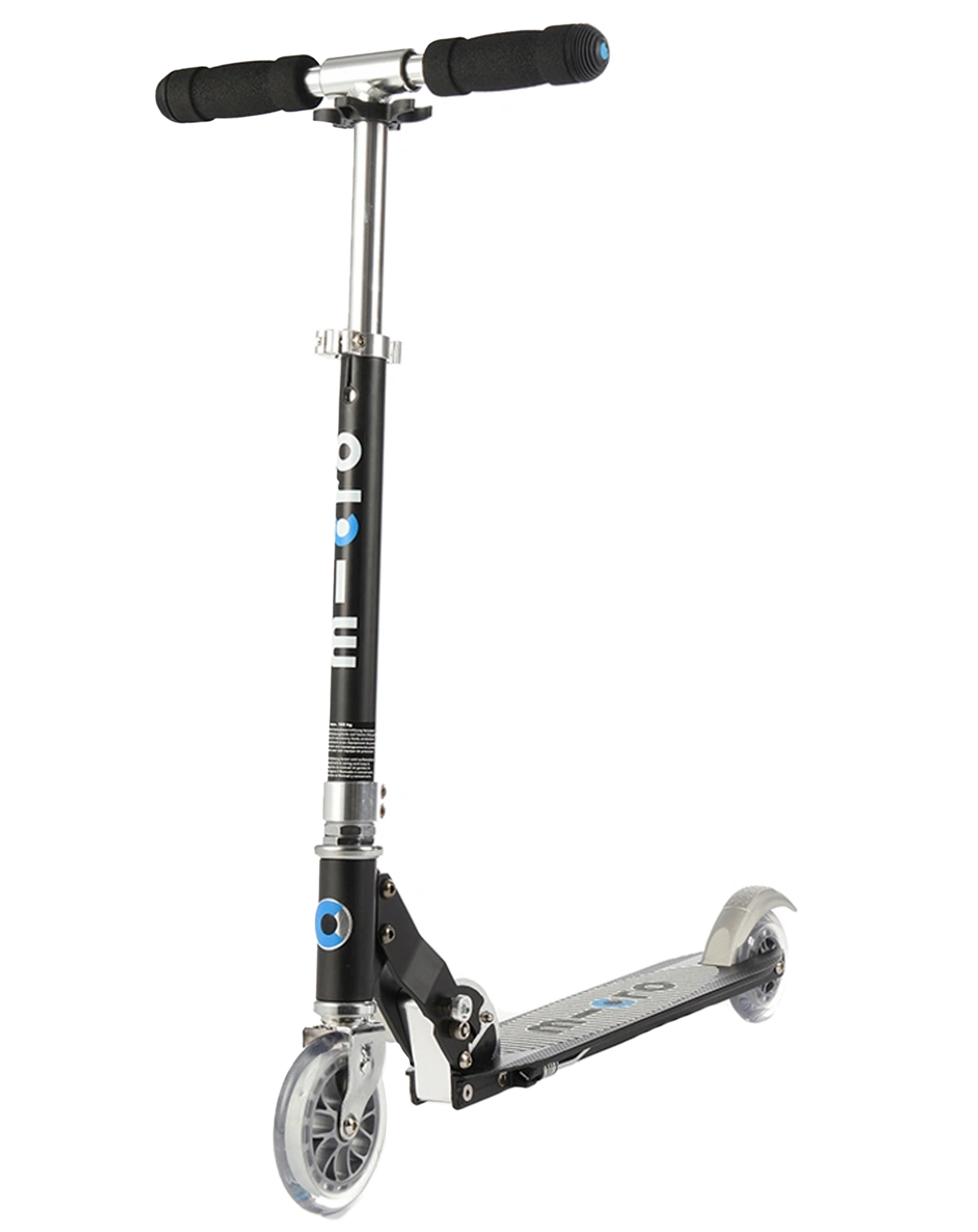 Kinder-Scooter MICRO SPRITE – SPECIAL EDITION gestreift in schwarz