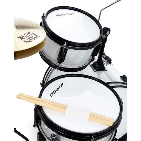 Millenium Youngster Drum Set Silver