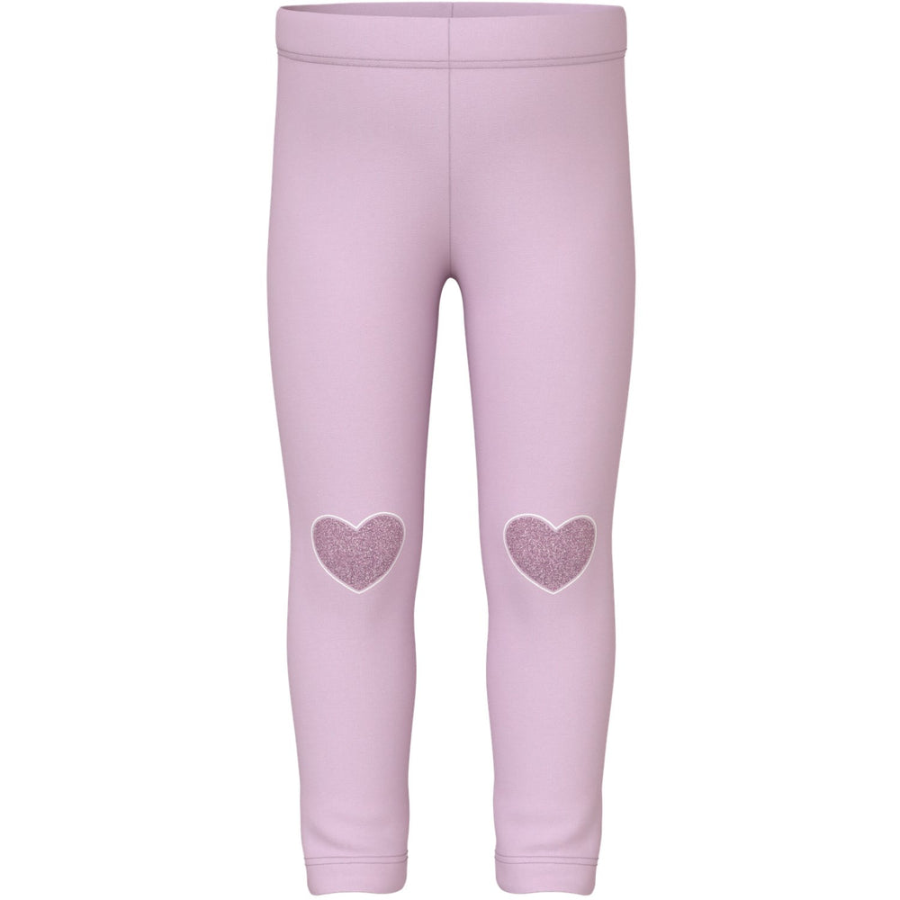 Køb Name It Winsome Orchid Hearts Davina AOP Sweat Leggings