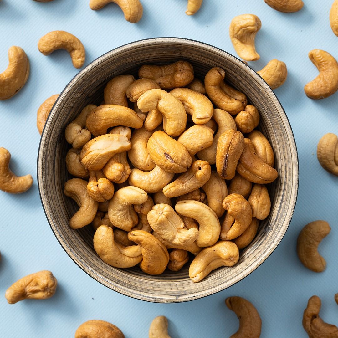 Cashewnoten XXL gebrand ongezouten