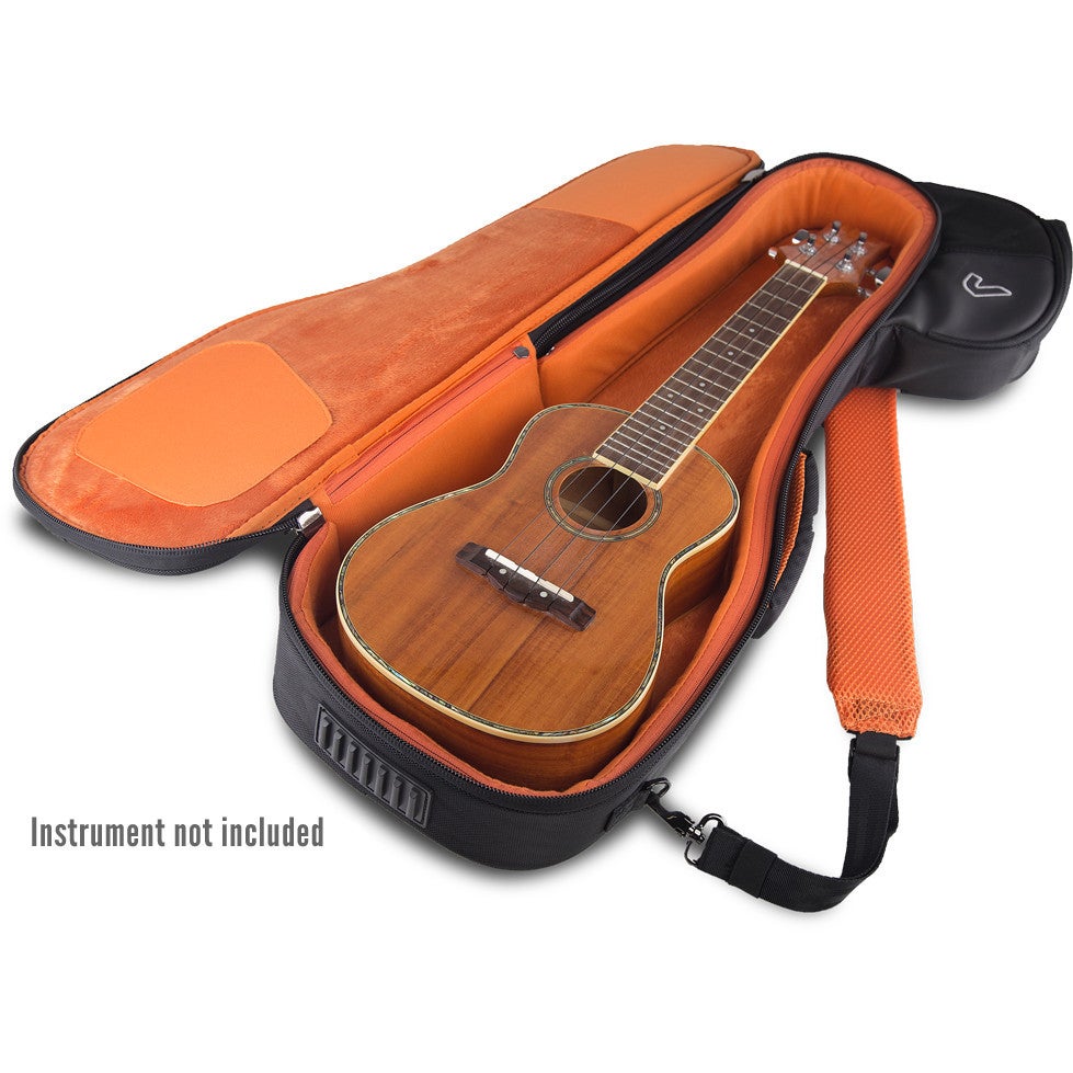 GruvGear Ukulele GigBlade voor sopraan en concert zwart