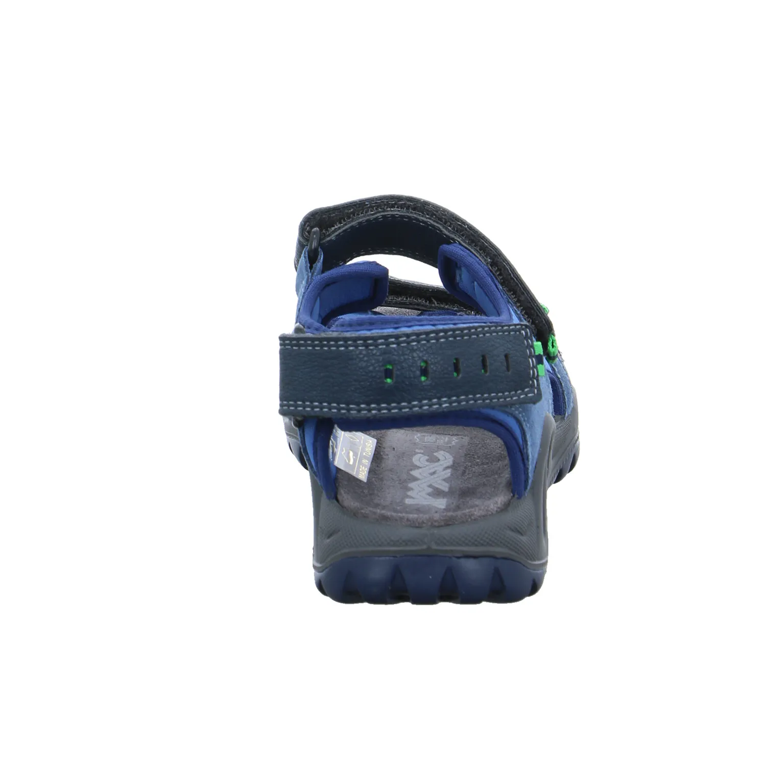 IMAC Jungen-Sandale Jeansblau Leder  Sommerschuh