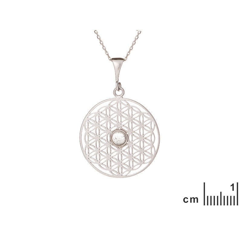 PENDENTIF ARGENT LABRADORITE