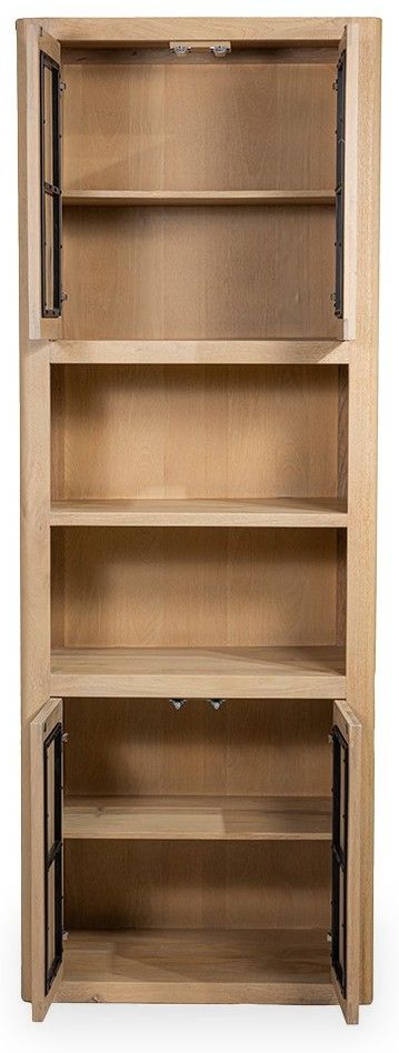Bergkast Naturel Tenna B80 x D45 x H220 cm