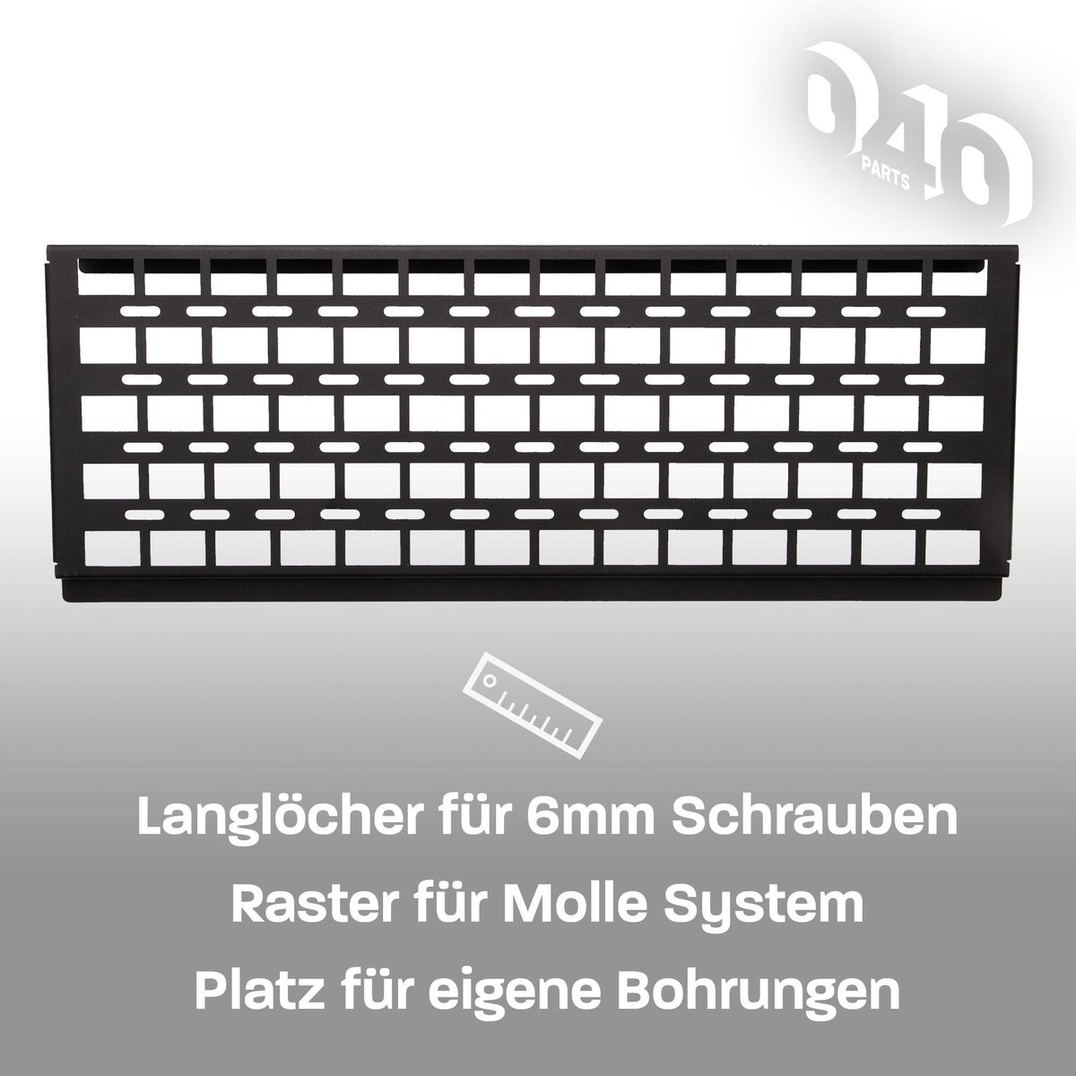 040 Parts Molle Board - VW T5 T6 T6.1