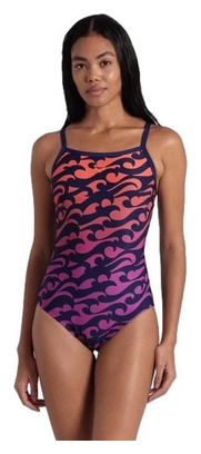 Maillot de Bain Arena Surfs Up Swimsuit Lightdro Rose / Bleu