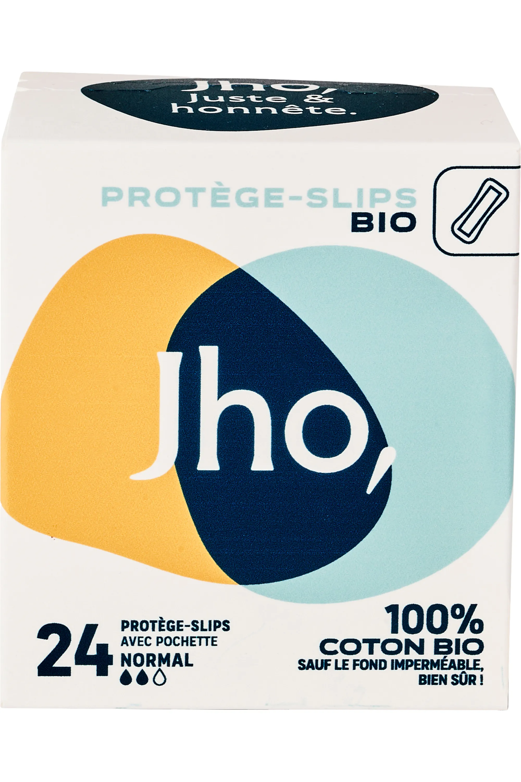 Jho Protège-slips bio x24