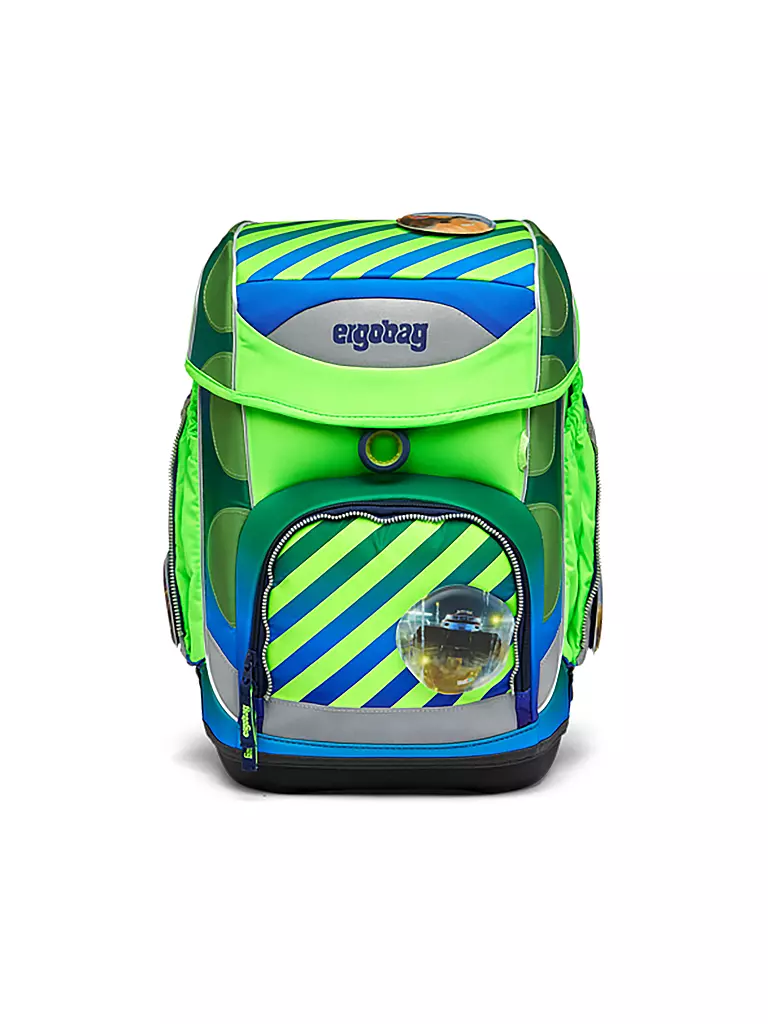 ERGOBAG Schultaschen Set 5tlg Cubo NeoTruckbär hellgrün