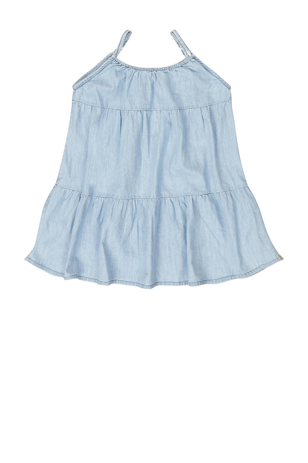 Tumble 'n Dry trapeze jurk Cape Coral denim light stonewash