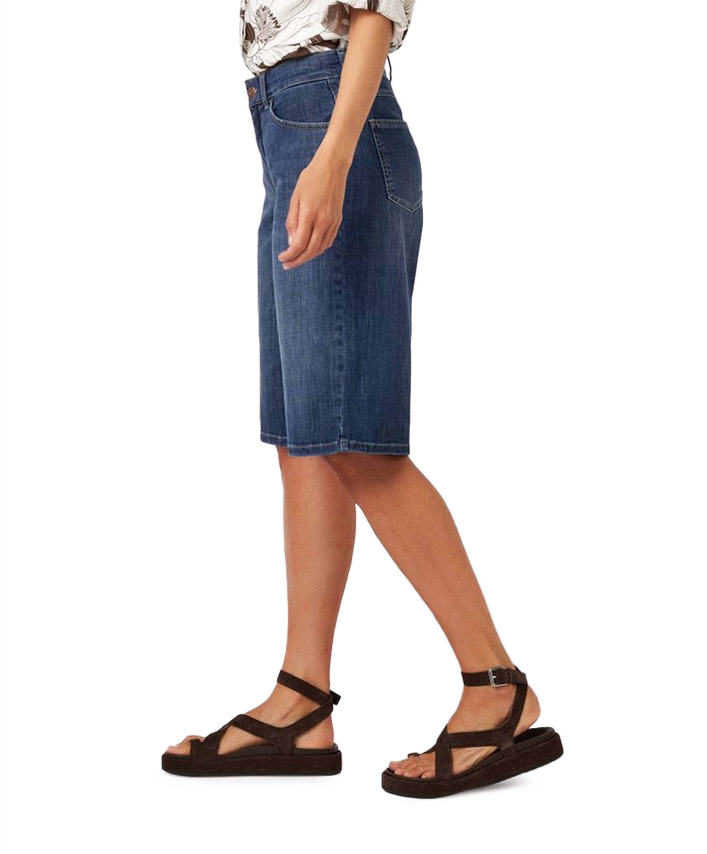 Toni Liv Bermuda dames jorts blauw