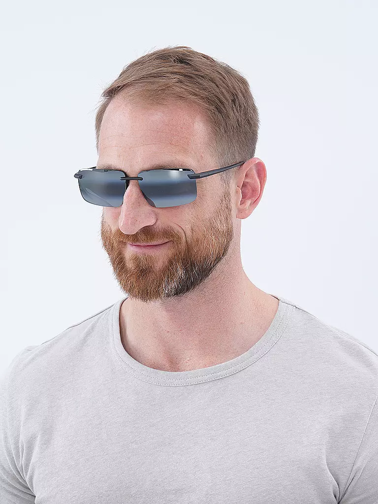 MAUI JIM Sonnenbrille HS626 LAULIMA schwarz