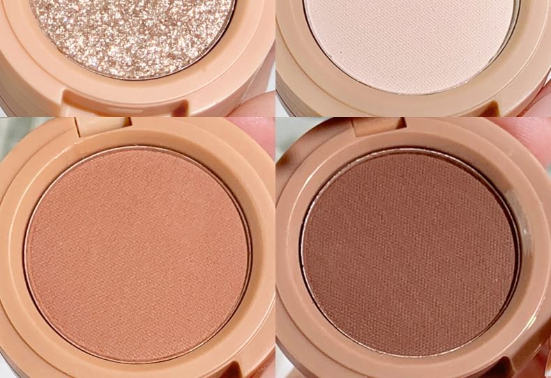 xixi - Oogschaduw- en blushpalet - 3 kleuren