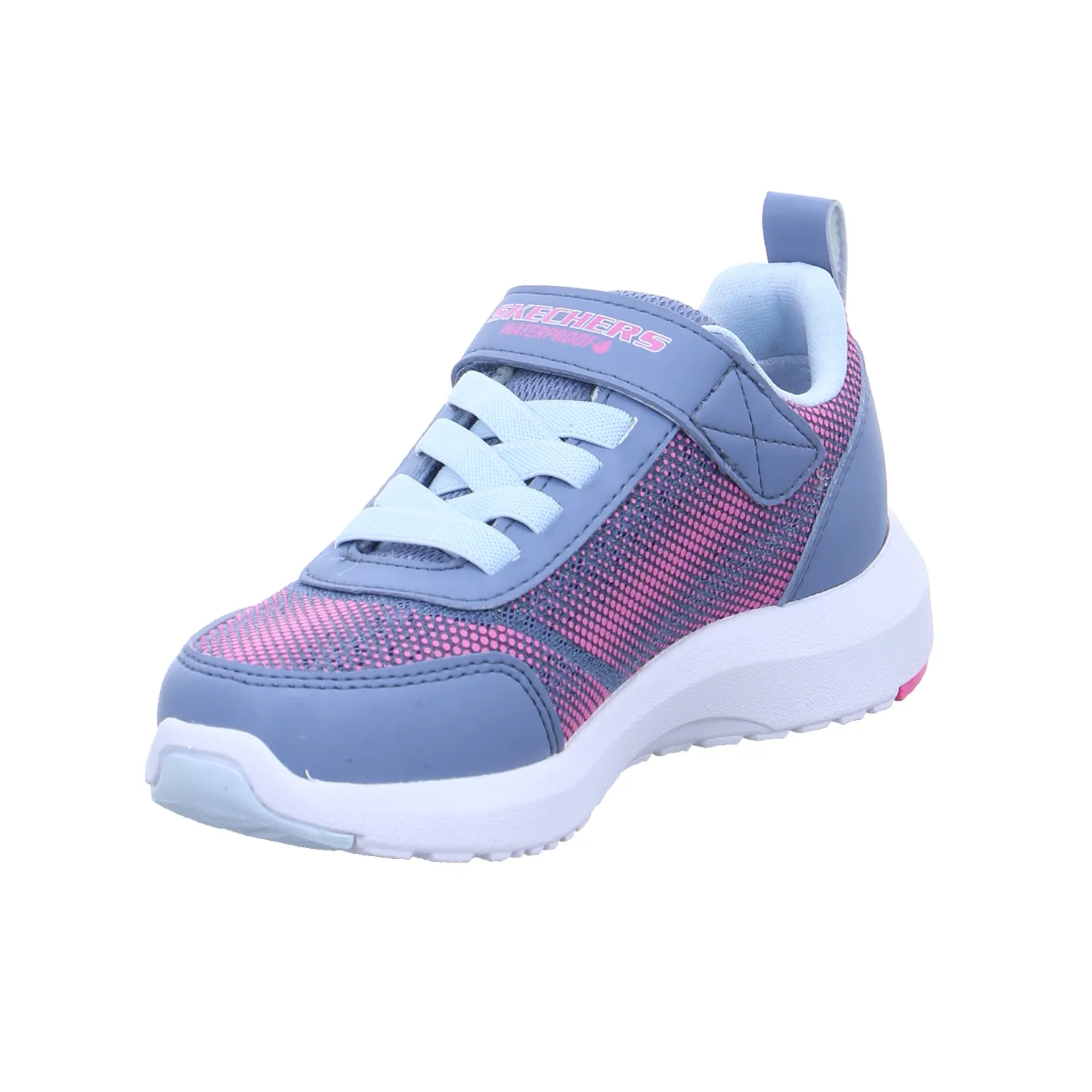 SKECHERS Kleinkinder-Sport -Halbschuh Mauve Textil  Sneaker Waterproof